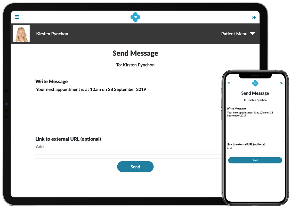 send message